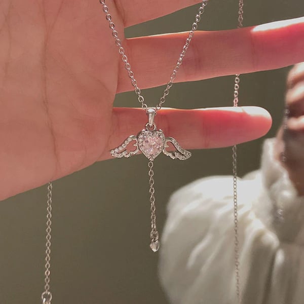 💖50% OFF-👼Angel Wings Necklace