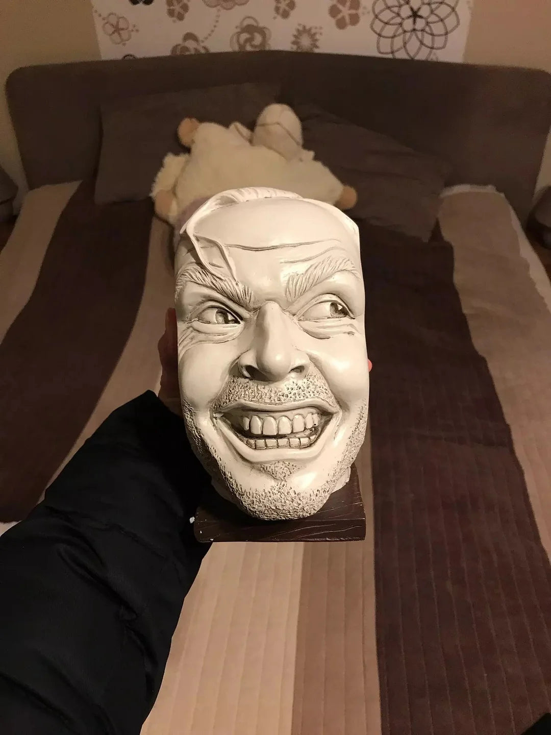 Here's Johnny Sculpture From the movie "The Shining"