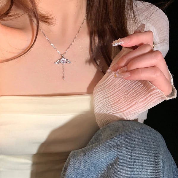 💖50% OFF-👼Angel Wings Necklace