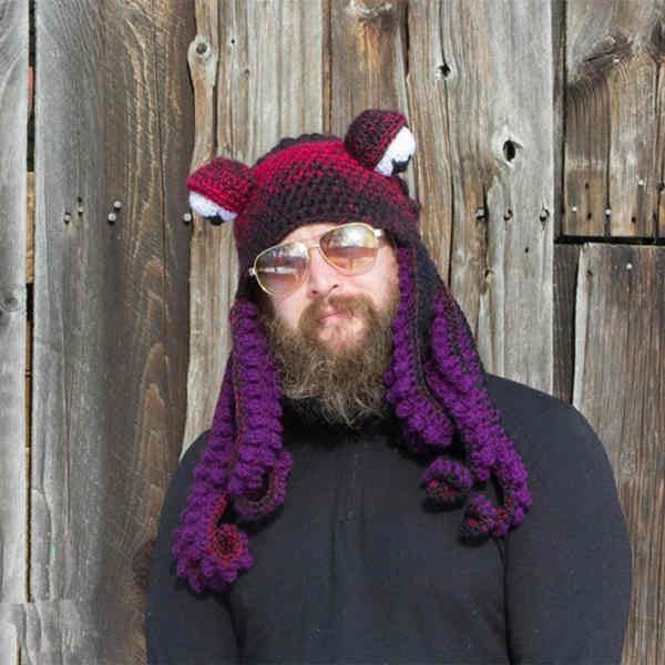 Last Day 50% OFF - Hand-knitted Octopus Hat🧶