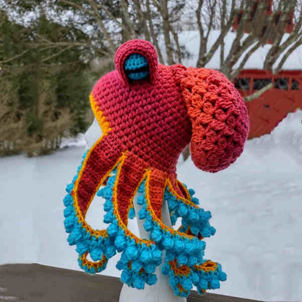 Last Day 50% OFF - Hand-knitted Octopus Hat🧶