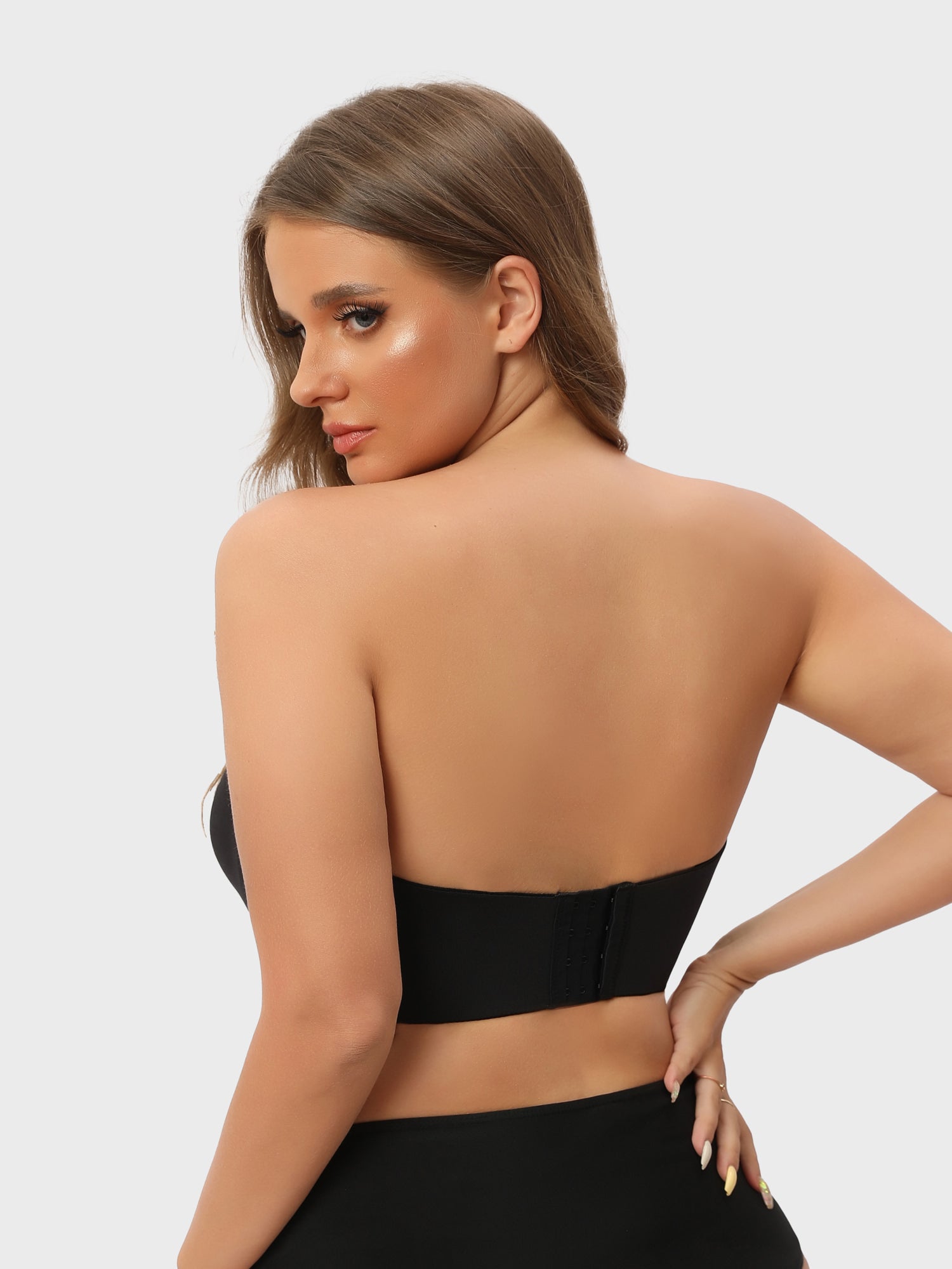 Nakans Full Support Non-Slip Convertible Bandeau Bra