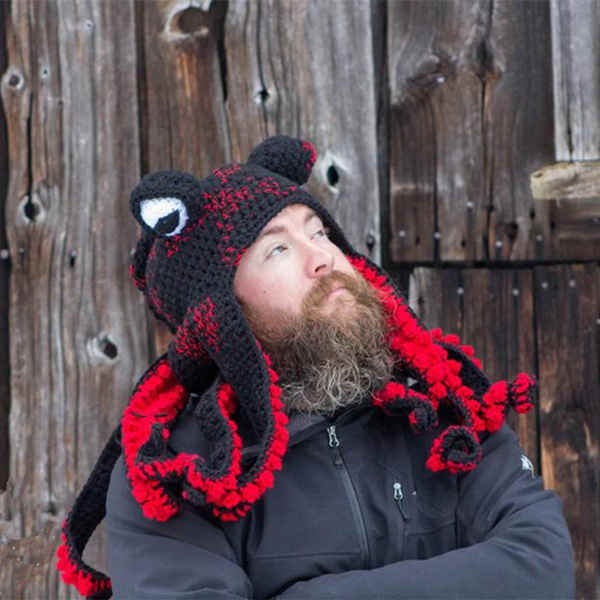 Last Day 50% OFF - Hand-knitted Octopus Hat🧶