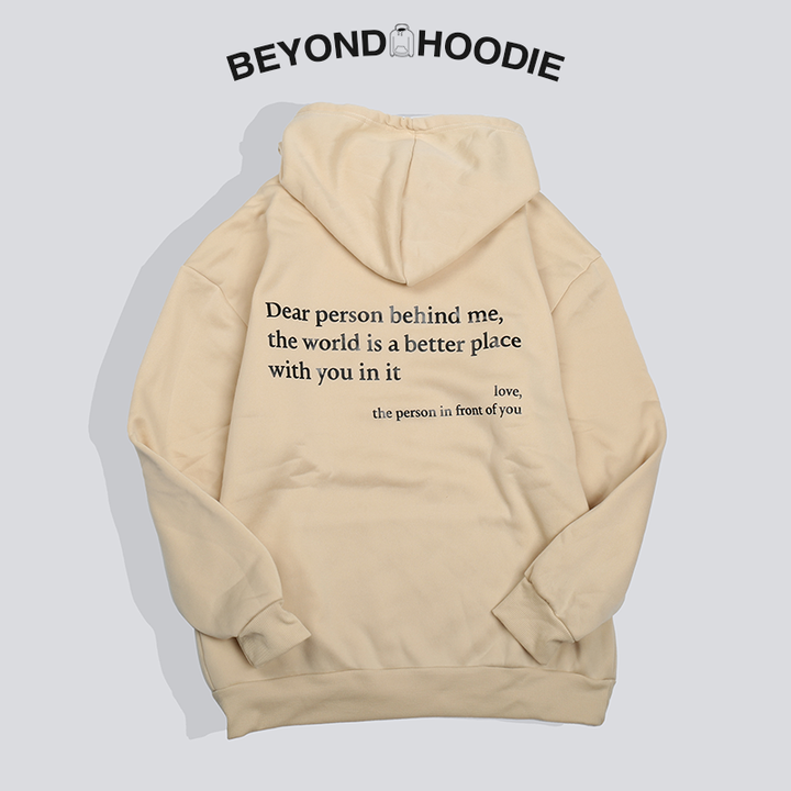 Dear Person Behind Me' Unisex Hoodie