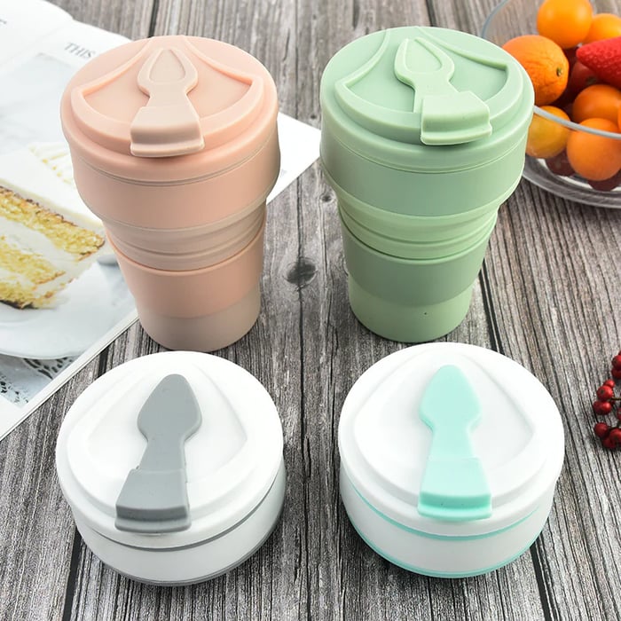 Collapsible Pocket Size Silicone Bottle