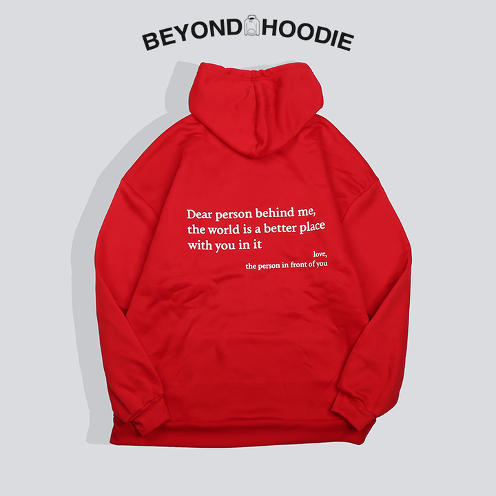 Dear Person Behind Me' Unisex Hoodie