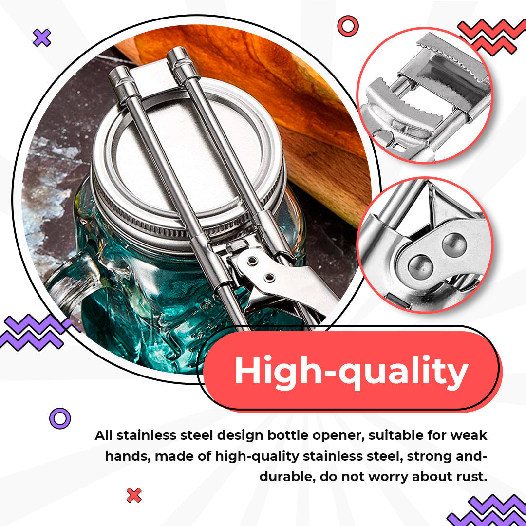 Adjustable Jar & Bottle Opener