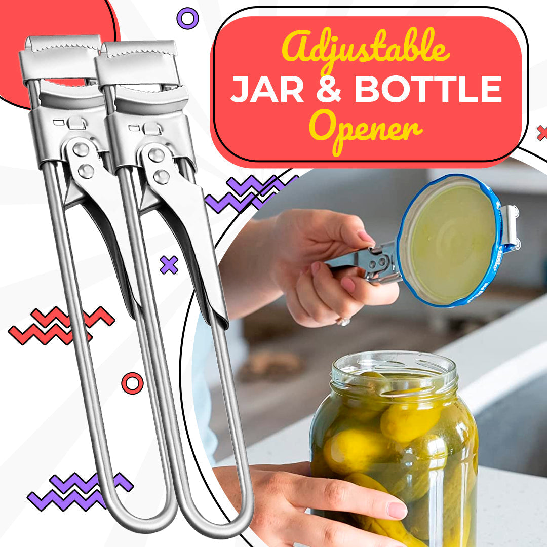 Adjustable Jar & Bottle Opener