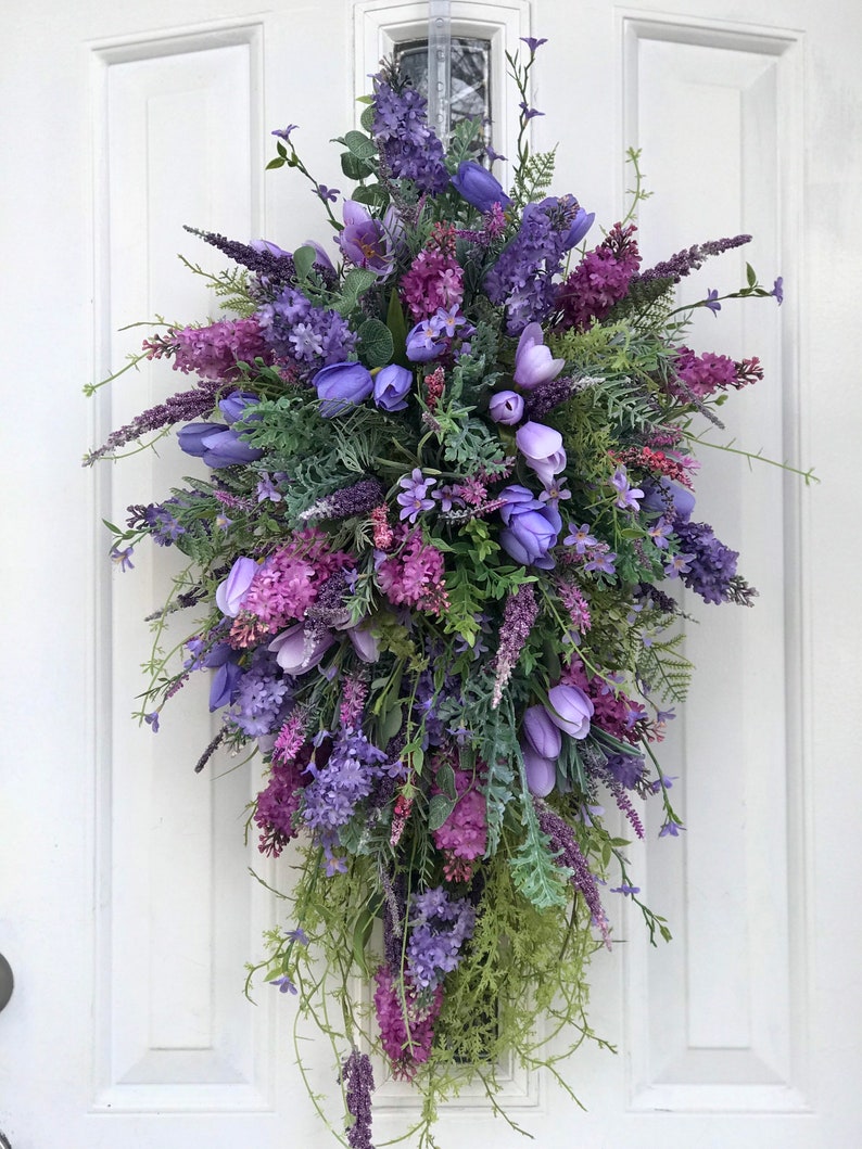 💜Hot Sale 50%OFF💜Spring Front Door Swag-Rustic Home Decor