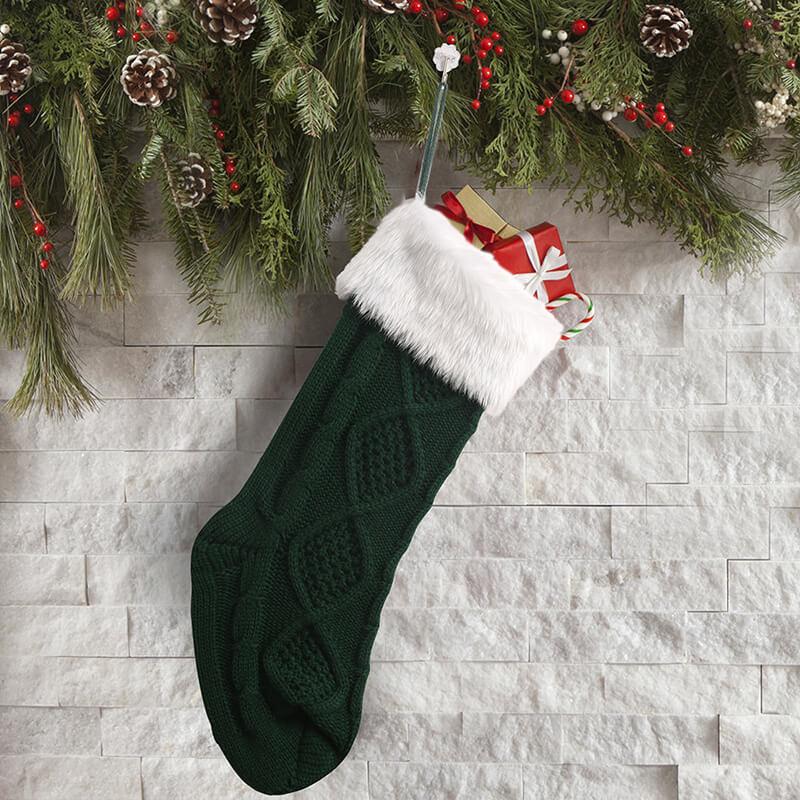 Cute Christmas Socks Candy Pockets, Christmas Decorations Party Decorations