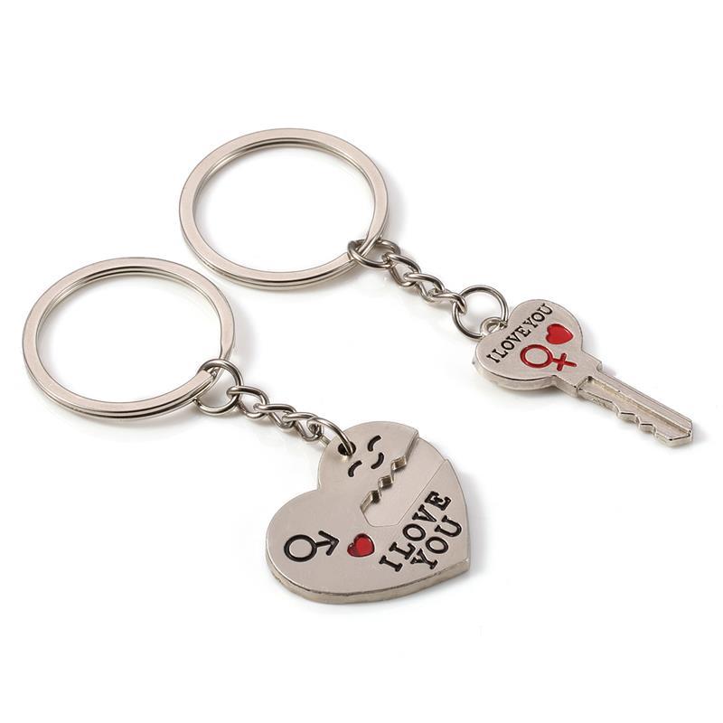 "The Key to Heart"Couple keychain Couple Gifts