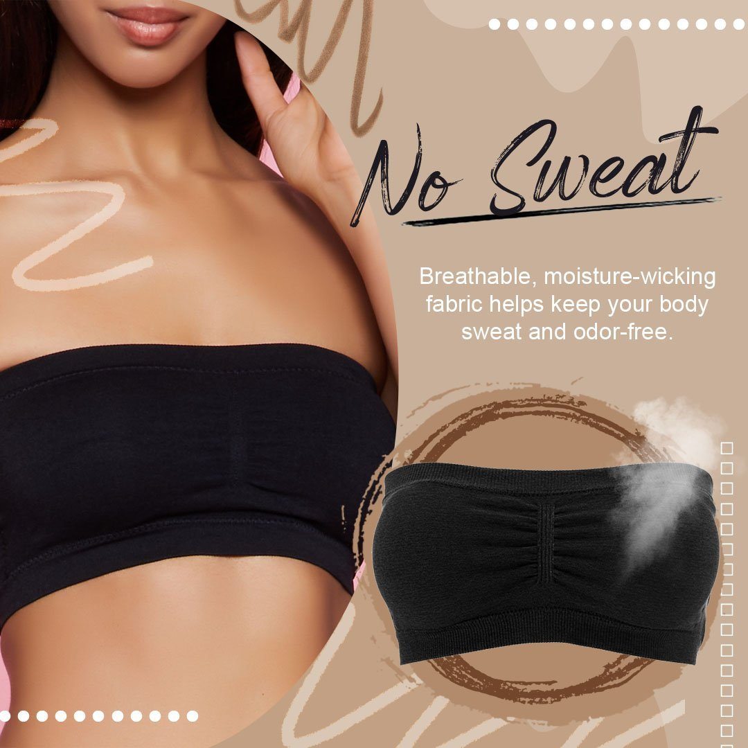 [2022 New Generation] 4D Memory Foaming Supportive Bandeau Bra