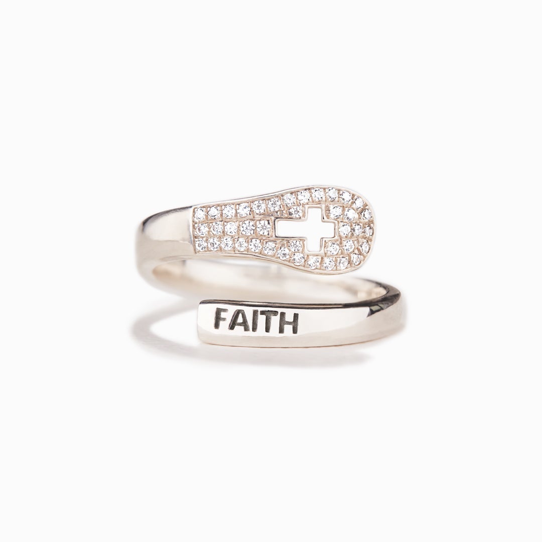 Faith Can Move Mountains Faith Wrap Ring