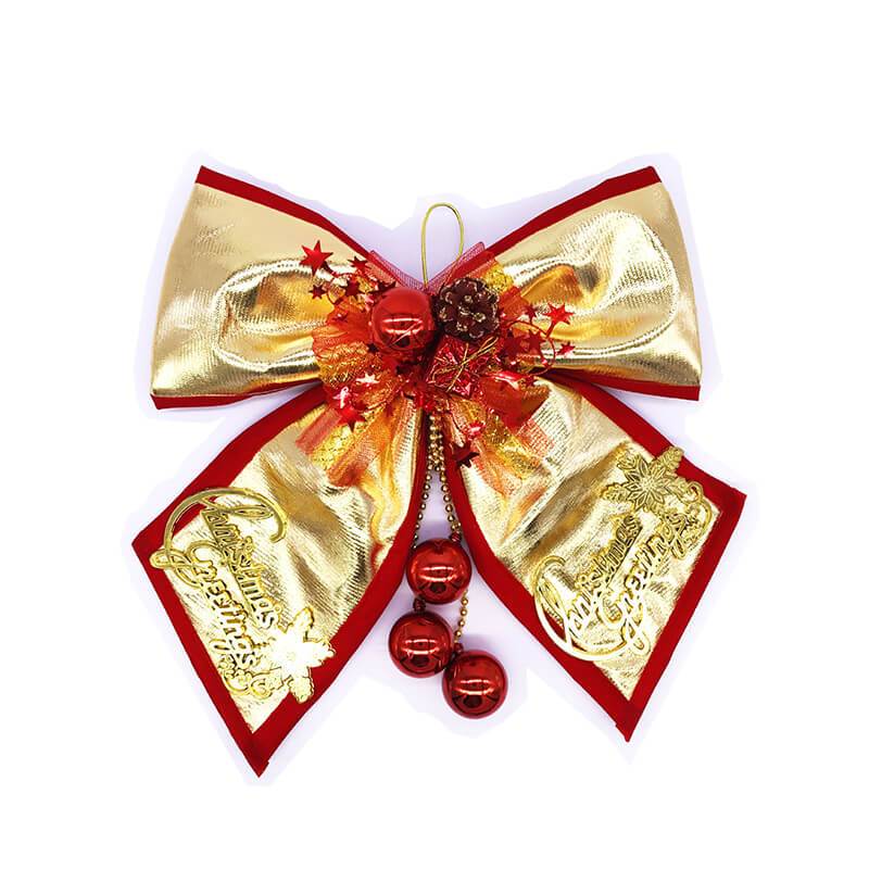 Christmas Bow Decorations, Large Christmas Tree Bow, Xmas Decorative Bows Ornaments for Home Christmas Party