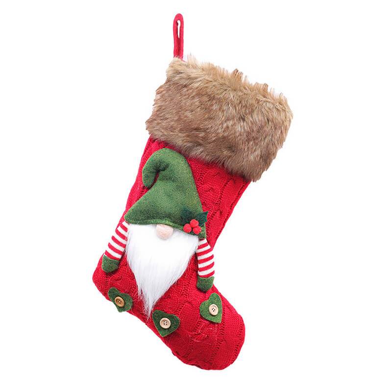 Santa Claus Doll Christmas Socks Cute Candy Pockets, Christmas Decorations Party Decorations