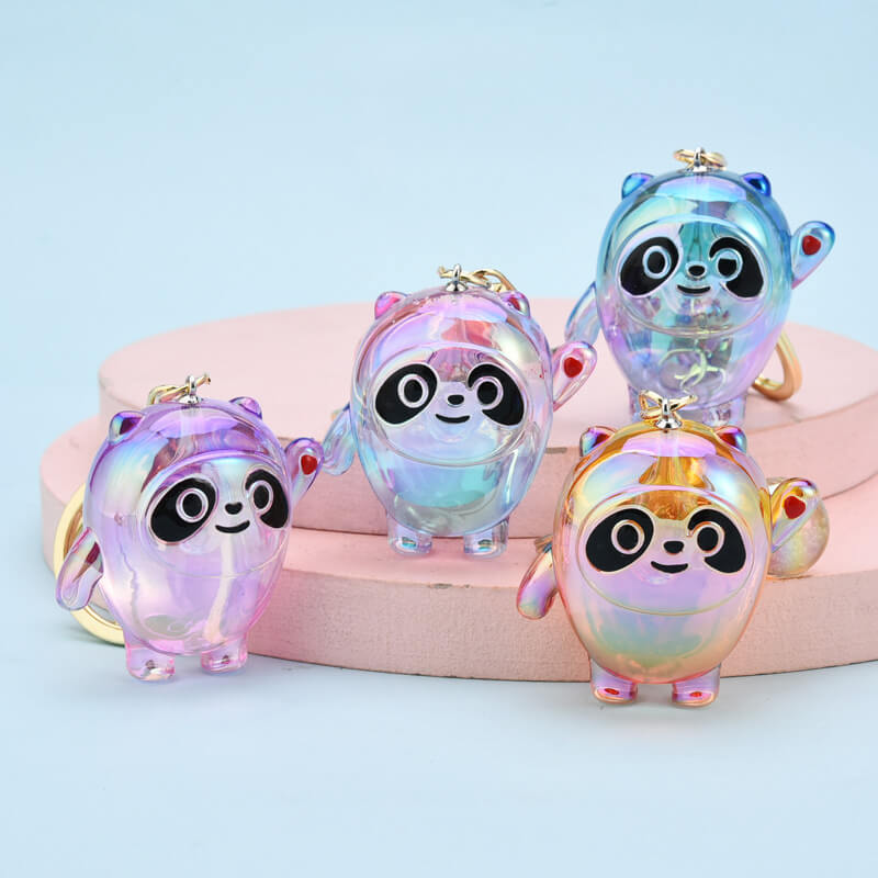 Cute Colored Cartoon Key Ornament