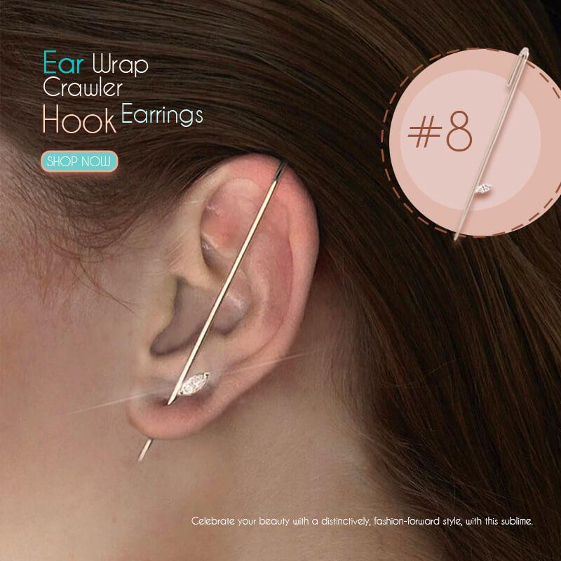 Ear Wrap Crawler Hook Earrings