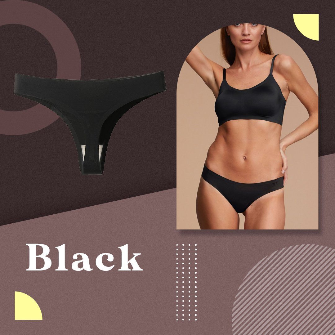 ShapeX Invisble Bonded Seamless Thong