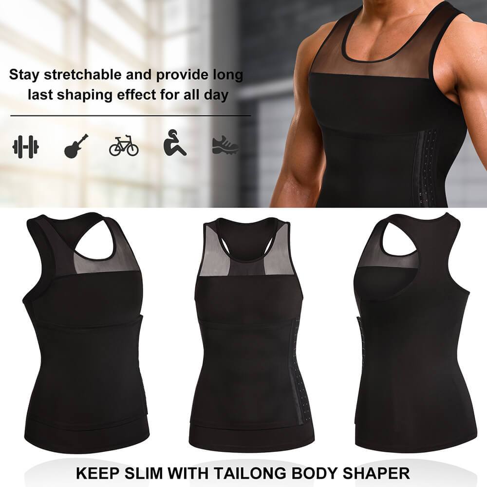 Nebility Compress Abdomen Vest Shaper Undershirt