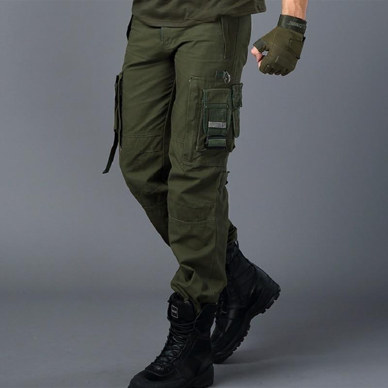 Men's multi-pocket tactical overalls