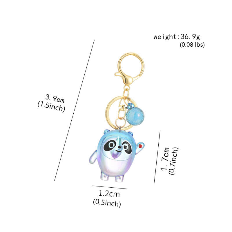 Cute Colored Cartoon Key Ornament