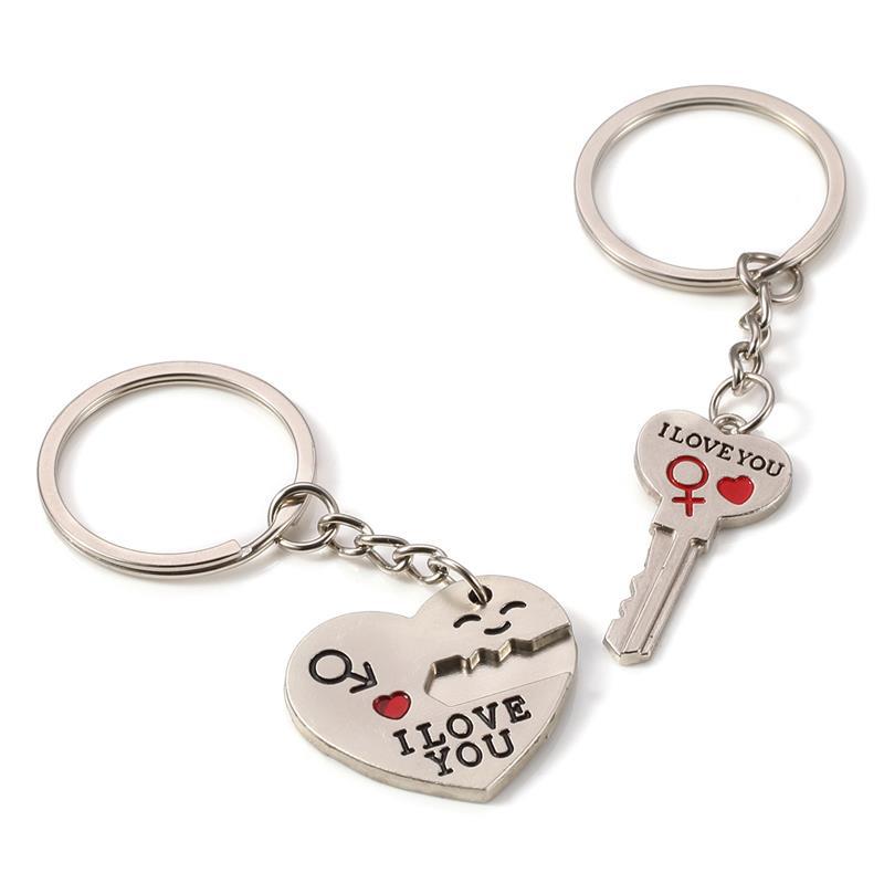 "The Key to Heart"Couple keychain Couple Gifts