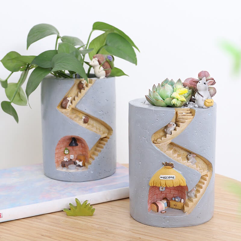 Creative Plants Flower Pots Ornaments for Succulent Plants Pot