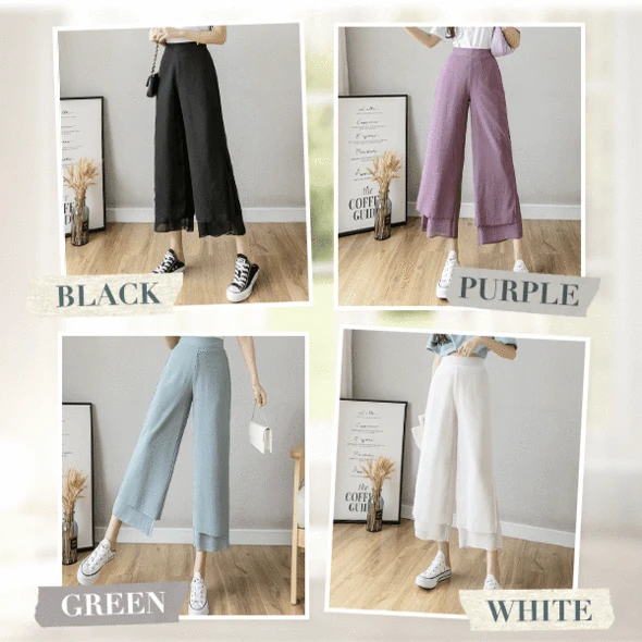 【Mother\'s Day Promotion-50% OFF】Ice Silk Wide Leg