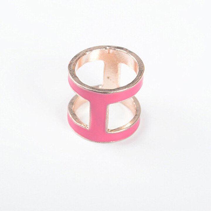 Rhinestone Scarf Ring Buckle Clip