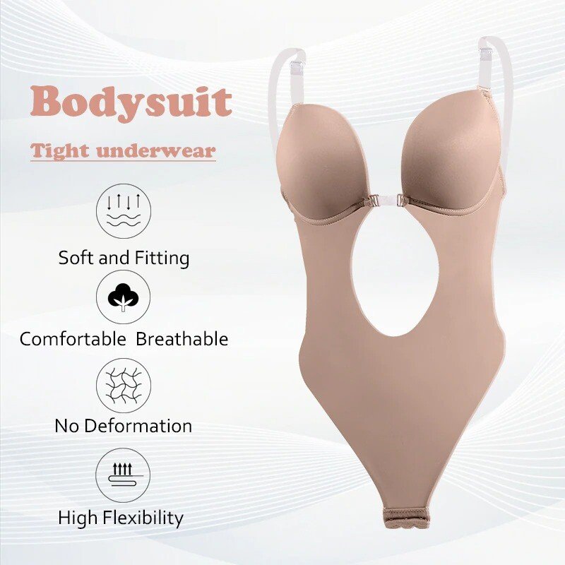 Backless Body Shaper Bra