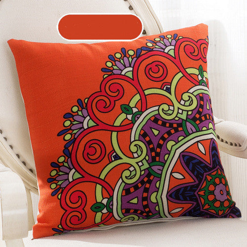 Mandala Sofa Pillows Covers