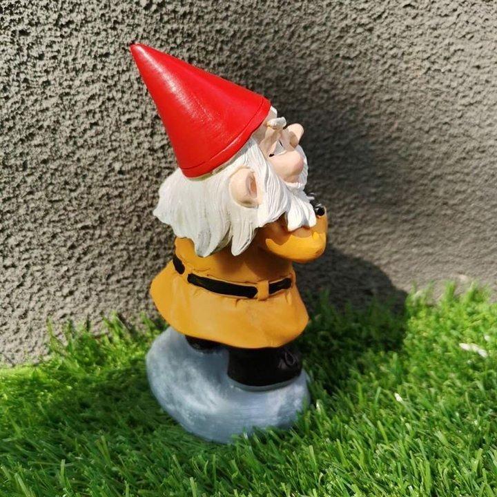 Over The Line Garden Gnome