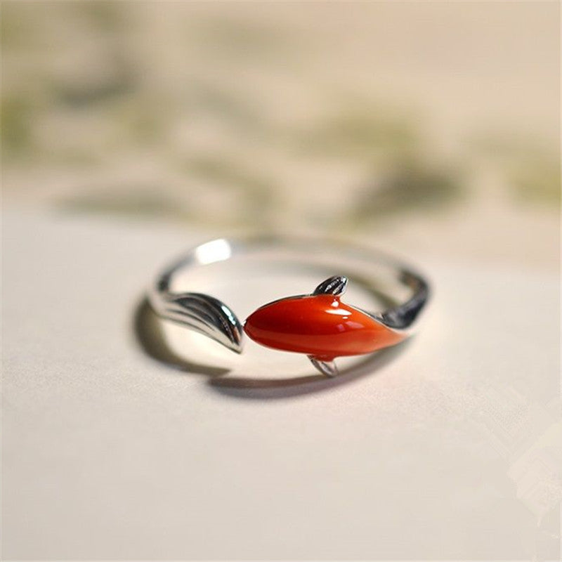 Red Koi Ring