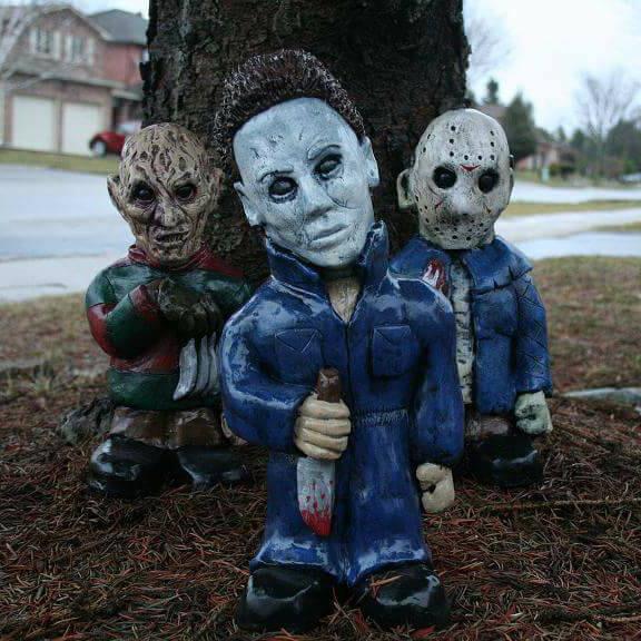 Horror Movie Garden Gnomes Killer