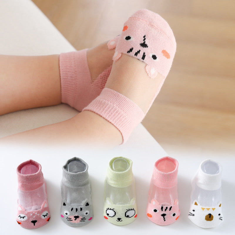 Children's Summer Breathable Socks (5 Pairs)