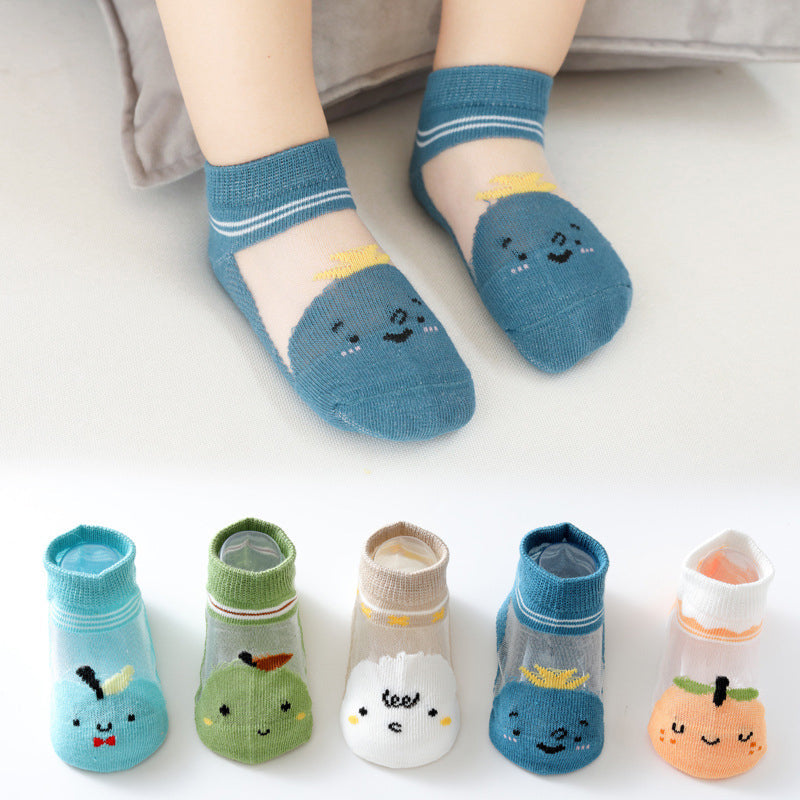 Children's Summer Breathable Socks (5 Pairs)