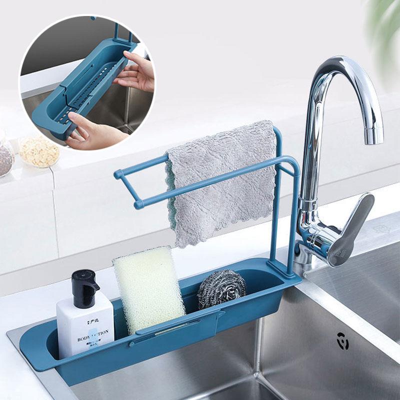 Telescopic Sink Storage Rack