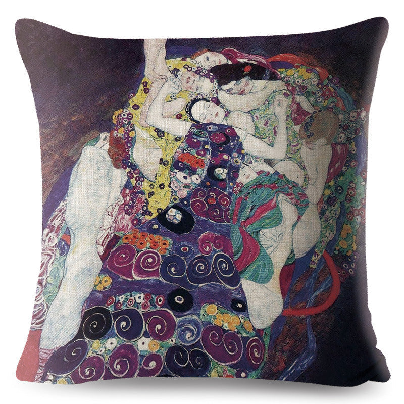 Gustav Klimt Inspired Cushion Covers