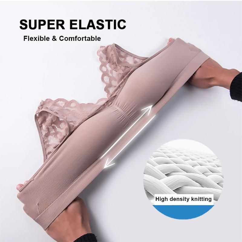 Flony Bra - Push Up Comfort Super Elastic Breathable Lace Bra