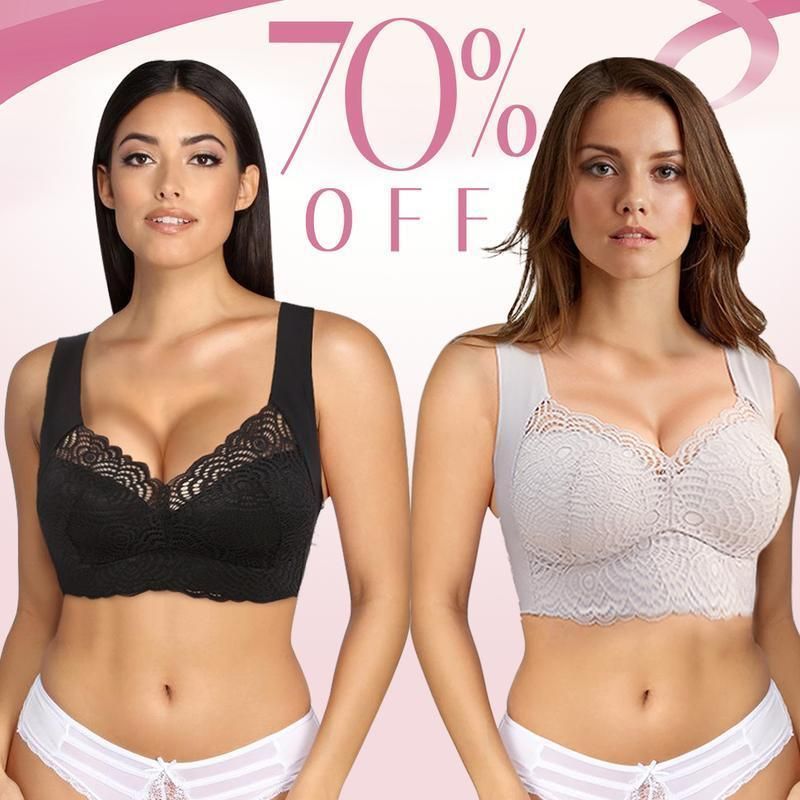 EXTRA LIFT &ndash; Ultimate Lift Stretch Full-Figure Seamless Lace Cut-Out Bra