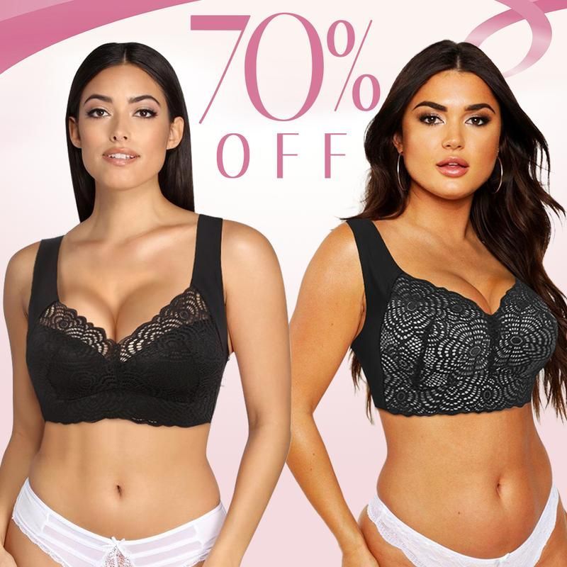 EXTRA LIFT &ndash; Ultimate Lift Stretch Full-Figure Seamless Lace Cut-Out Bra