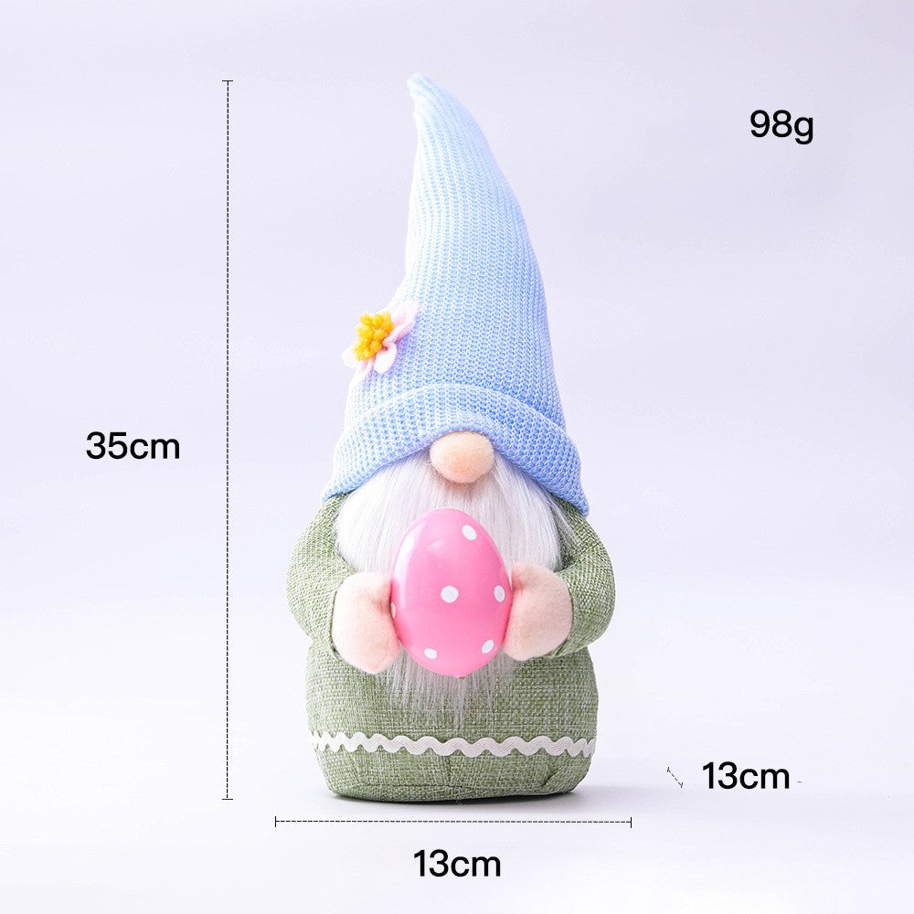 Handmade Cute Plush Easter Gnomes