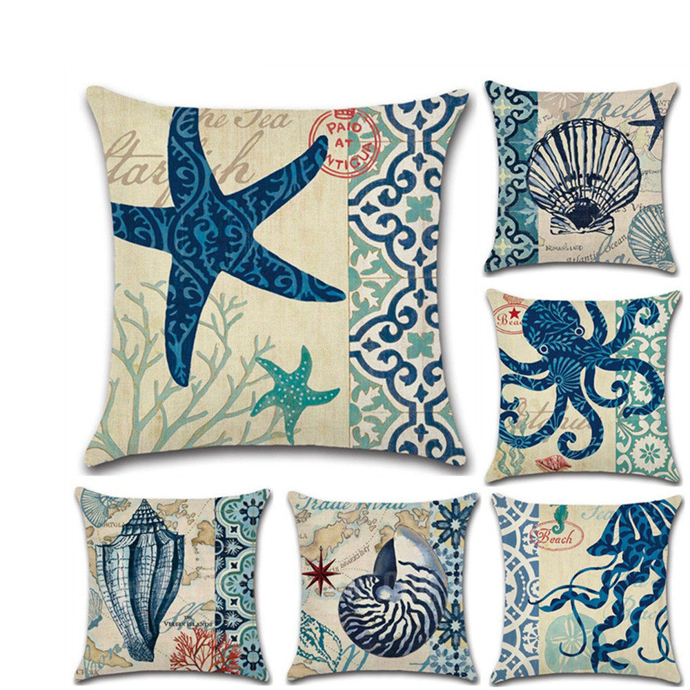 Marine Life Cushion Covers