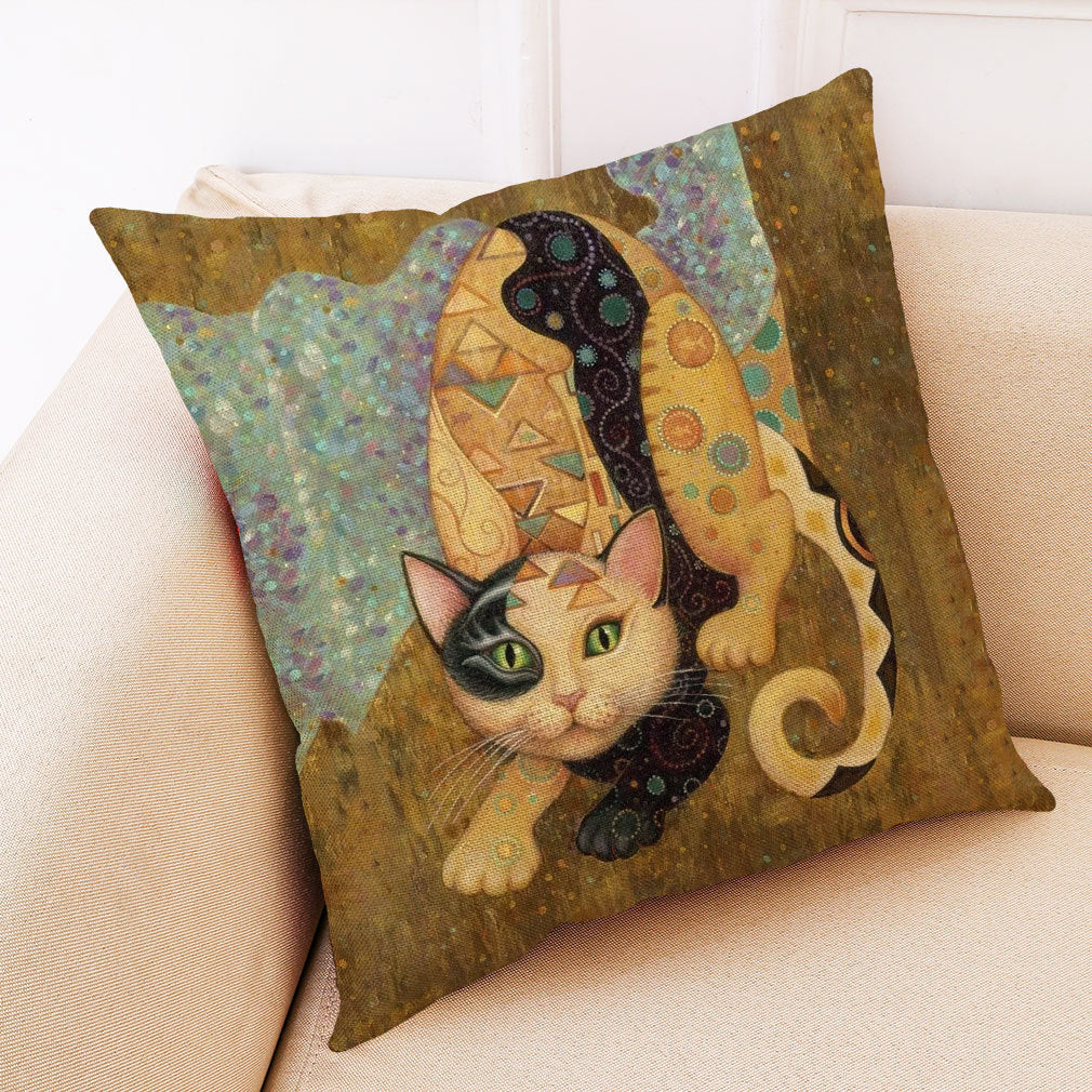 Kleo Cats by Marjorie Sarnat Cushion Covers - Closing Sale