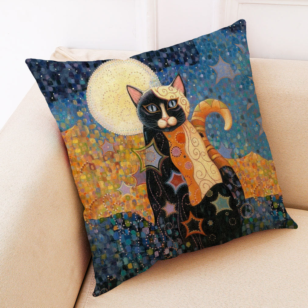 Kleo Cats by Marjorie Sarnat Cushion Covers - Closing Sale