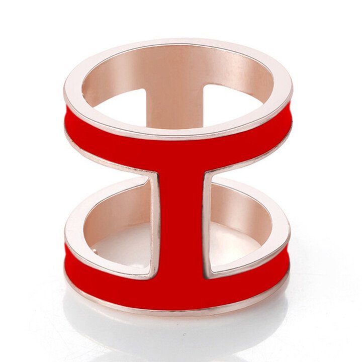 Rhinestone Scarf Ring Buckle Clip