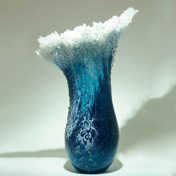 🌊The gift of the sea-Majestic Wavy Vase