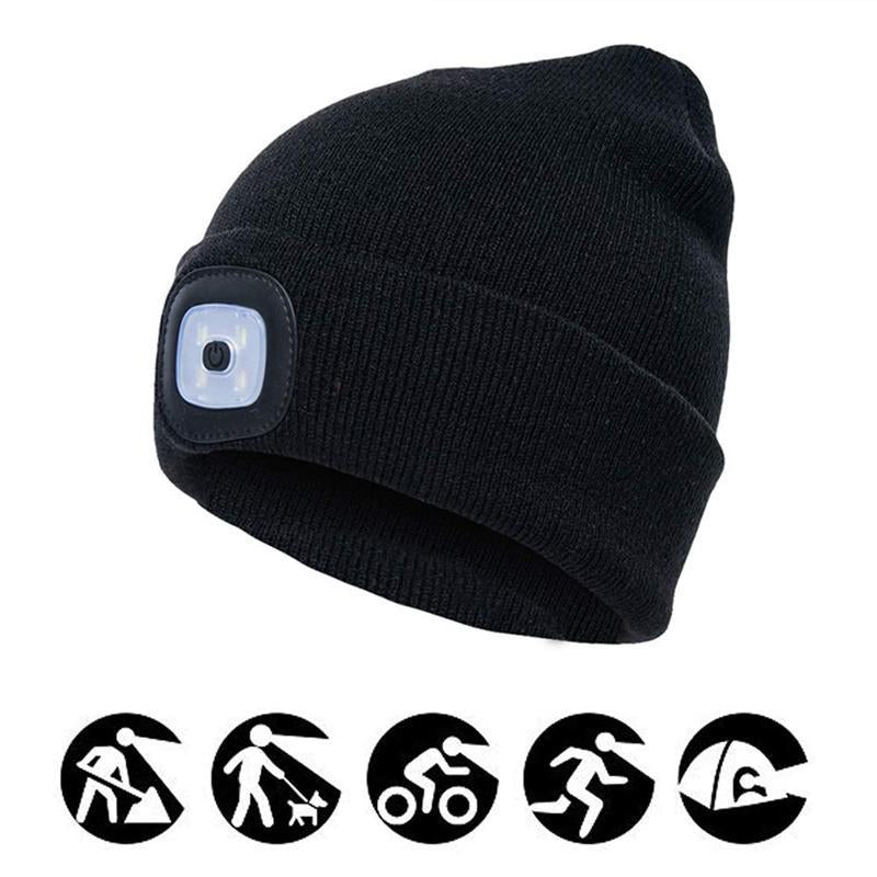 50% OFF-Led Knitted Beanie Hat