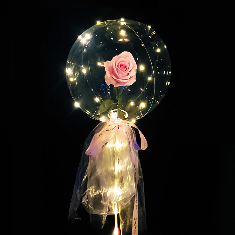 Hot Sale💕LED Luminous Balloon Rose Bouquet