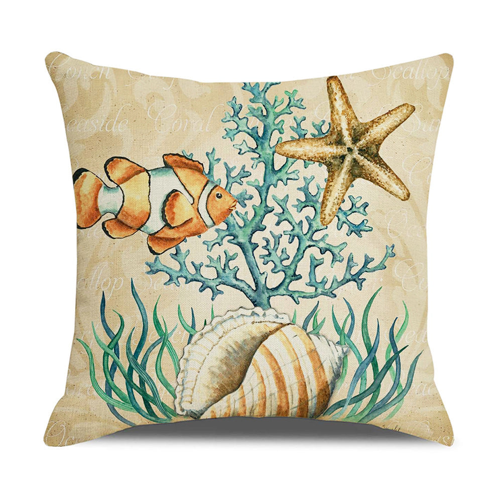 Coastal Decor Theme Cushion Cover - Closing Sale